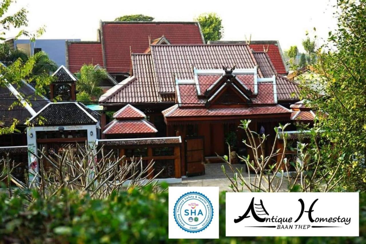 Baanthep Antique Homestay Phrae Dış mekan fotoğraf